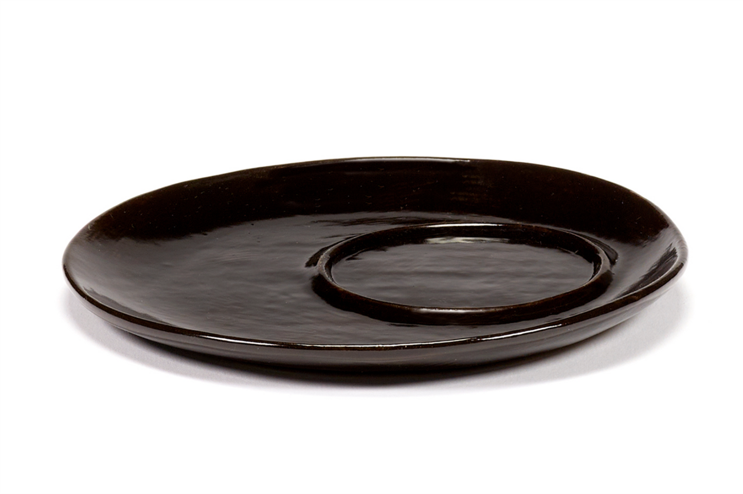 Saucer Coffee Cup Ebony La Mère 2pk