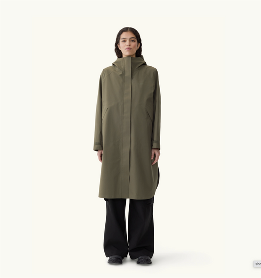 Vangen Coat Grape Leaf