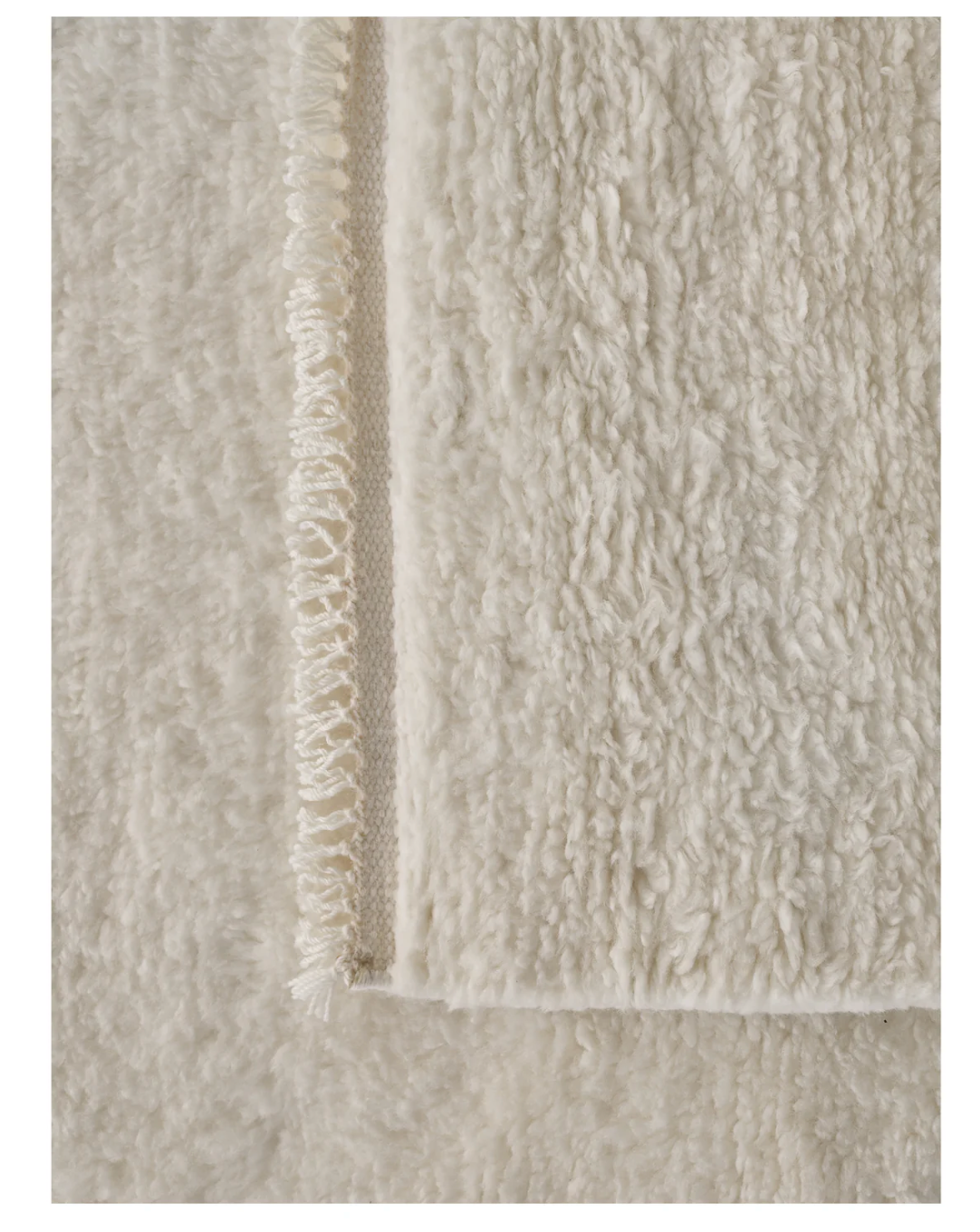 HANDMADE RUGS SOFT SAVANNAH WHITE 250-350 cm
