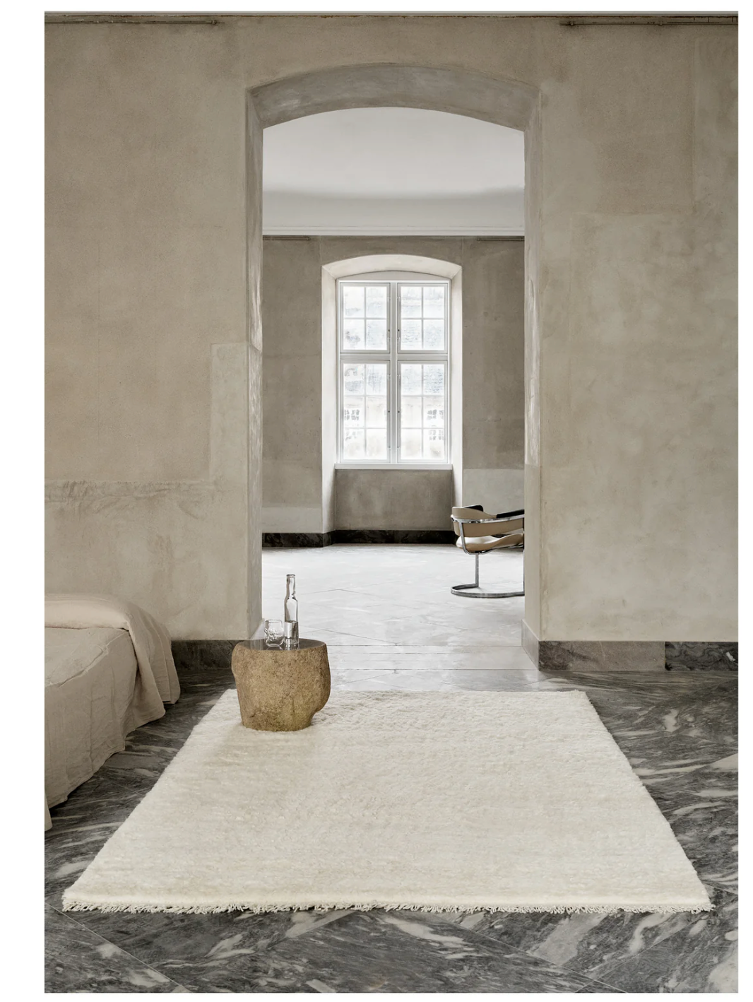 HANDMADE RUGS SOFT SAVANNAH WHITE 200-300cm