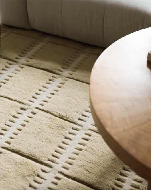 Lilly Mustard 200-300cm