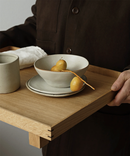 Bon wooden tray large oak