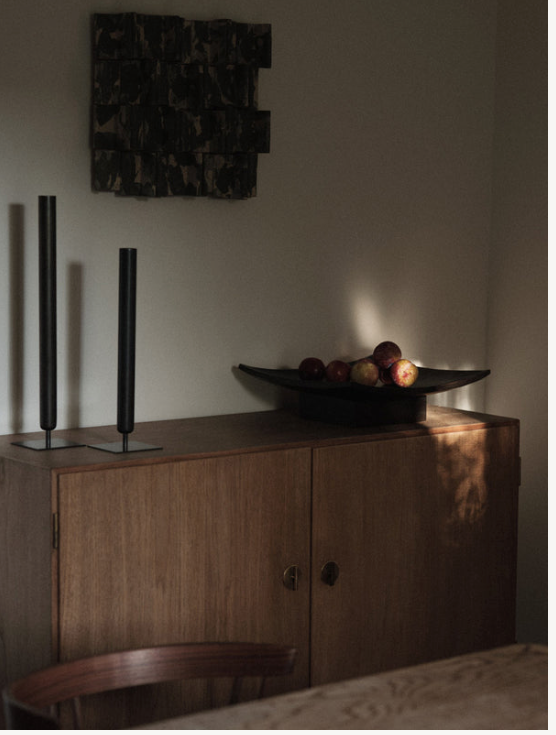 Releve Platter, wood Dark Brown