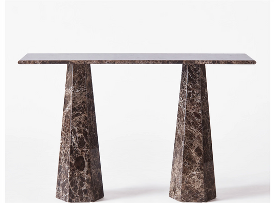 HEXAGON CONSOLE TABLE  DARK EMPRADOR