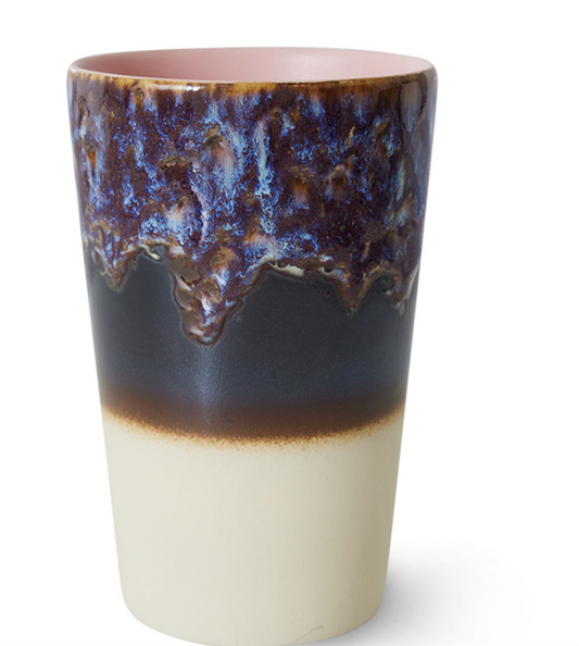 70s ceramics: tea mug aurora