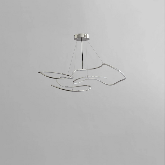 Ghost Chandelier, Mini - Chrome