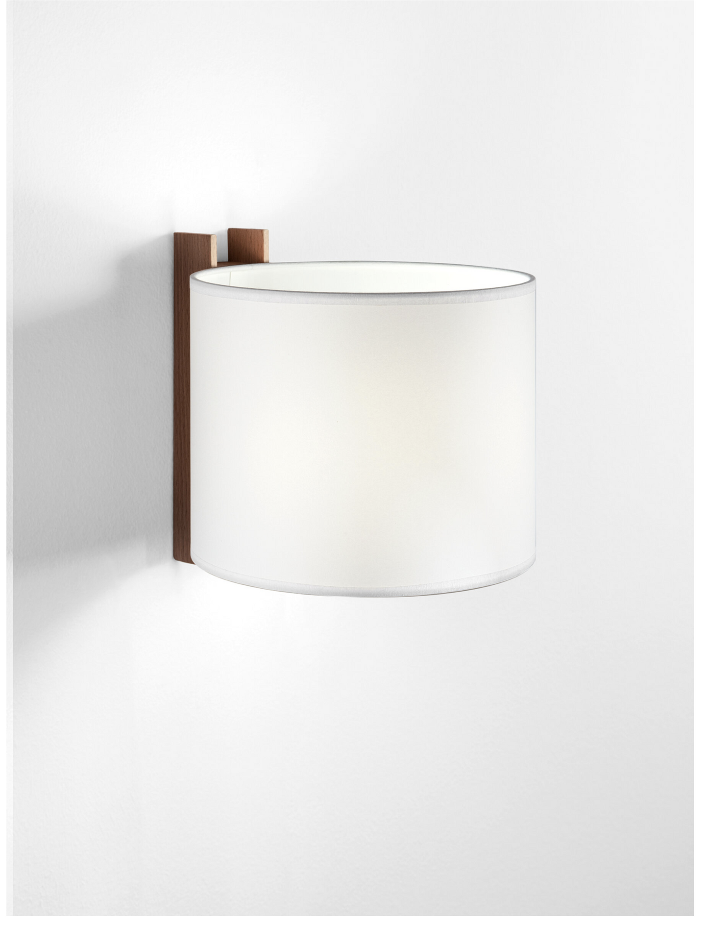 TMM Corto Miguel Milá  walnut/white lamp shade