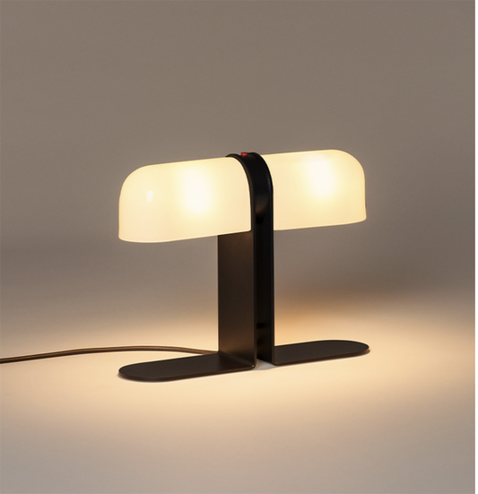 Duo. B 35,8 cm H 27,5 cm Translucent white