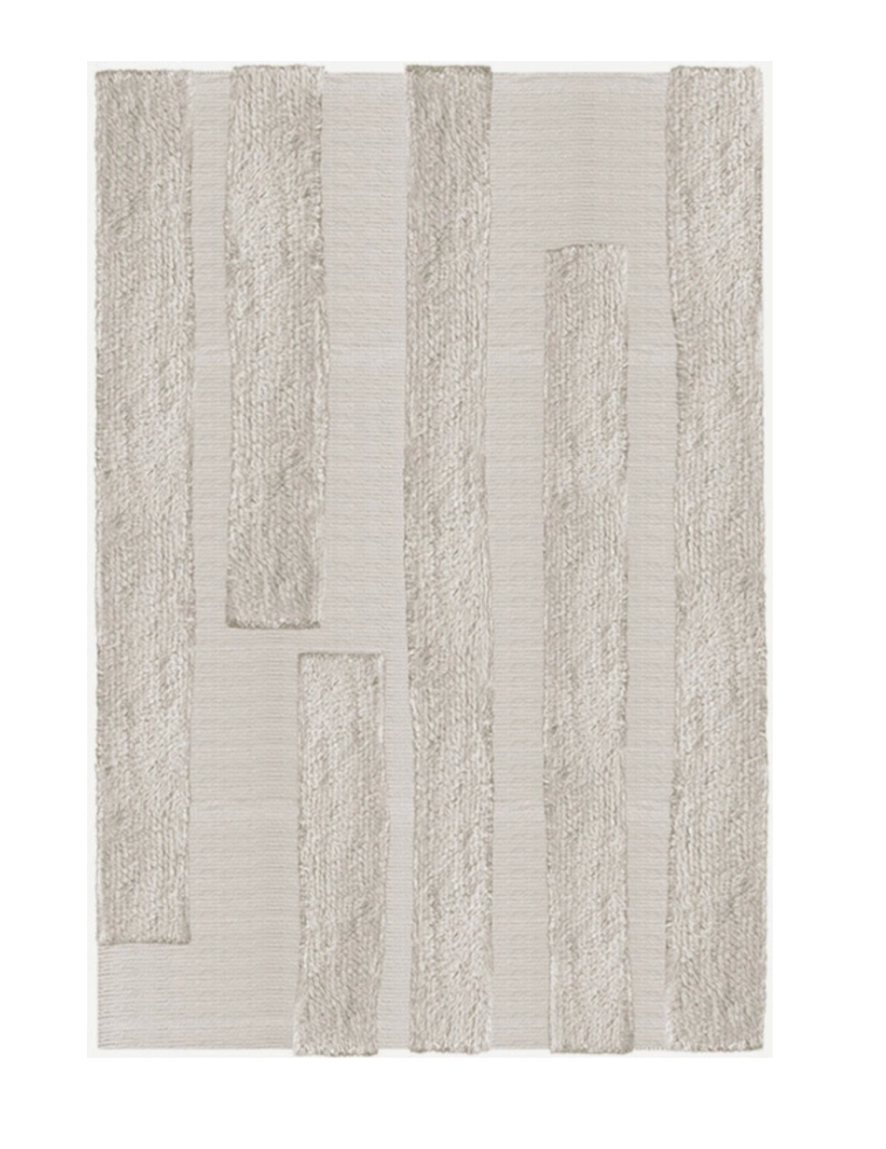 Punja Bricks ullteppe  sand melange 300x400 cm