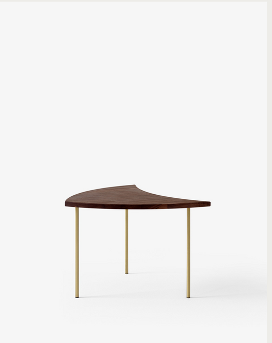 Pinwheel HM7 oiled walnut w brass