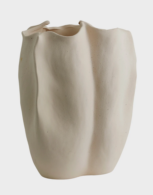 Isabela vase XL creme