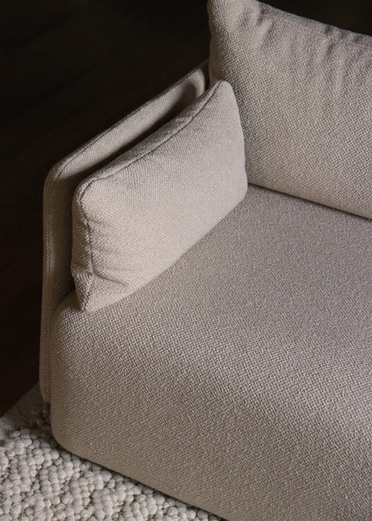 Offset sofa 3-seter boucle