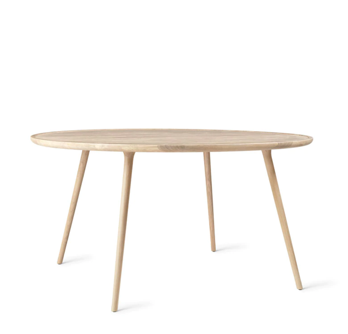 Accent spisebord 140 cm - matt hvitoljet eik