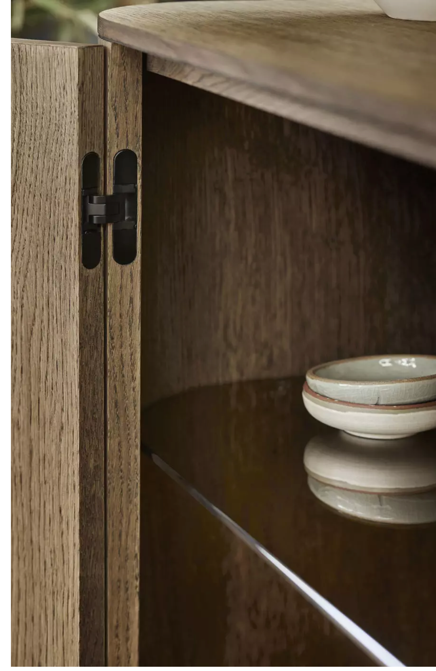 Loud sideboard  smoked oak finish