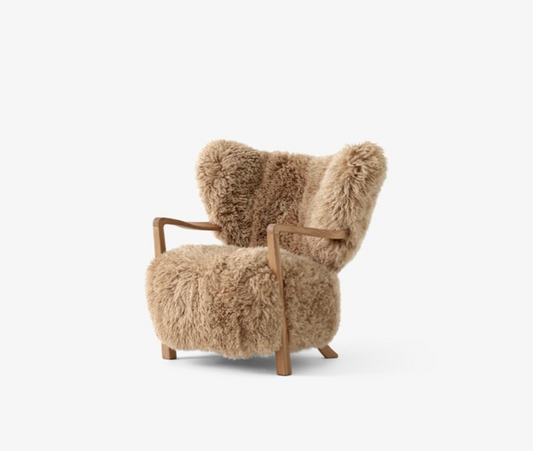 Wulff ATD2 oiled oak w. sheepskin 50 mm honey