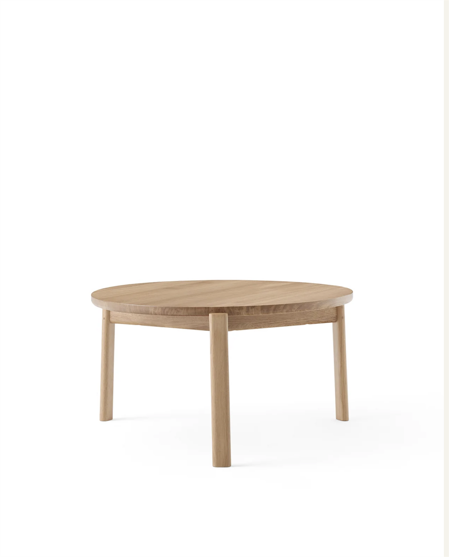 PASSAGE LOUNGE TABLE Lacquered Oak