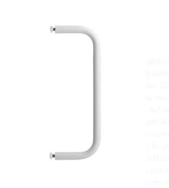 metal rod for 30 white