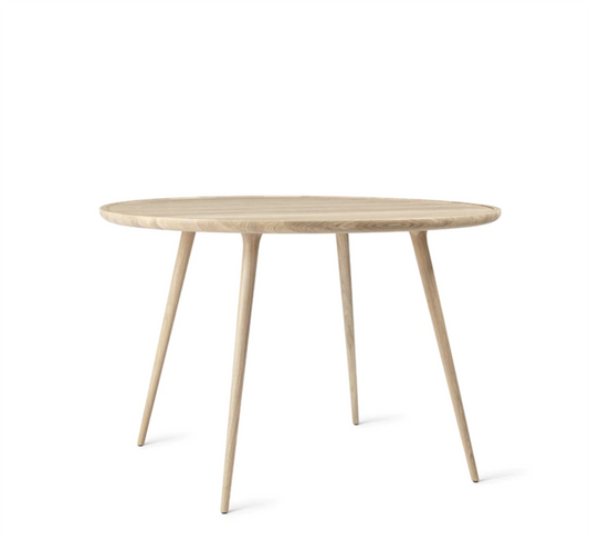 Accent spisebord 110 - matt hvitoljet eik