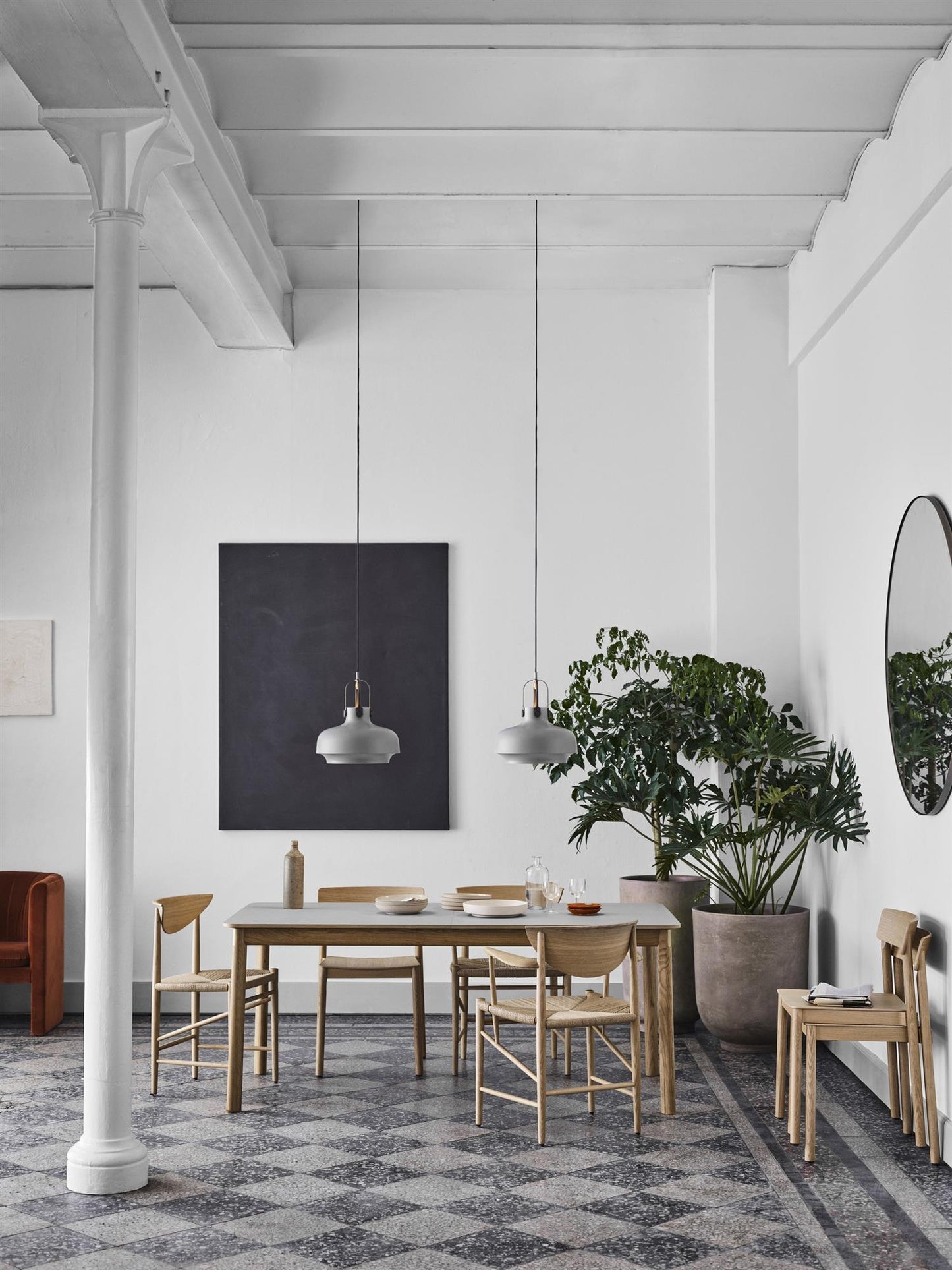Drawn HM4 by Hvidt & Mølgaard - Oiled oak