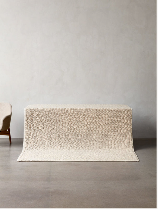 Gravel rug Ivory 170x240cm
