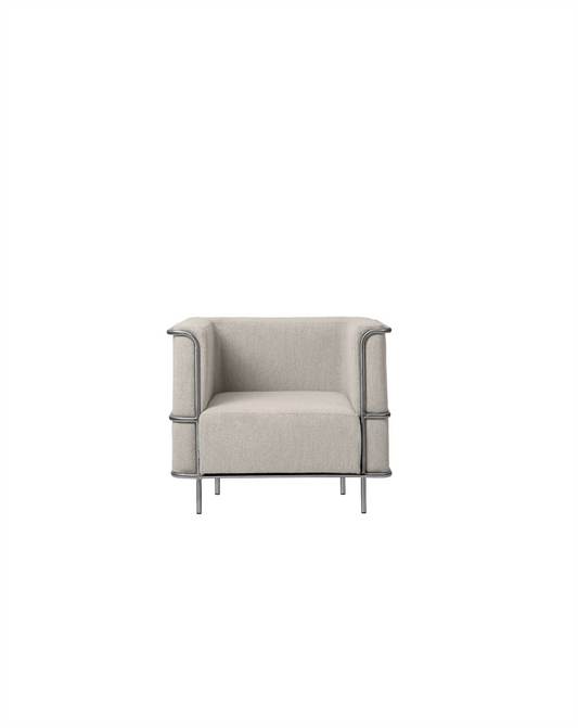 Modernist Sofa /Kristina Dam  stol beige boucle