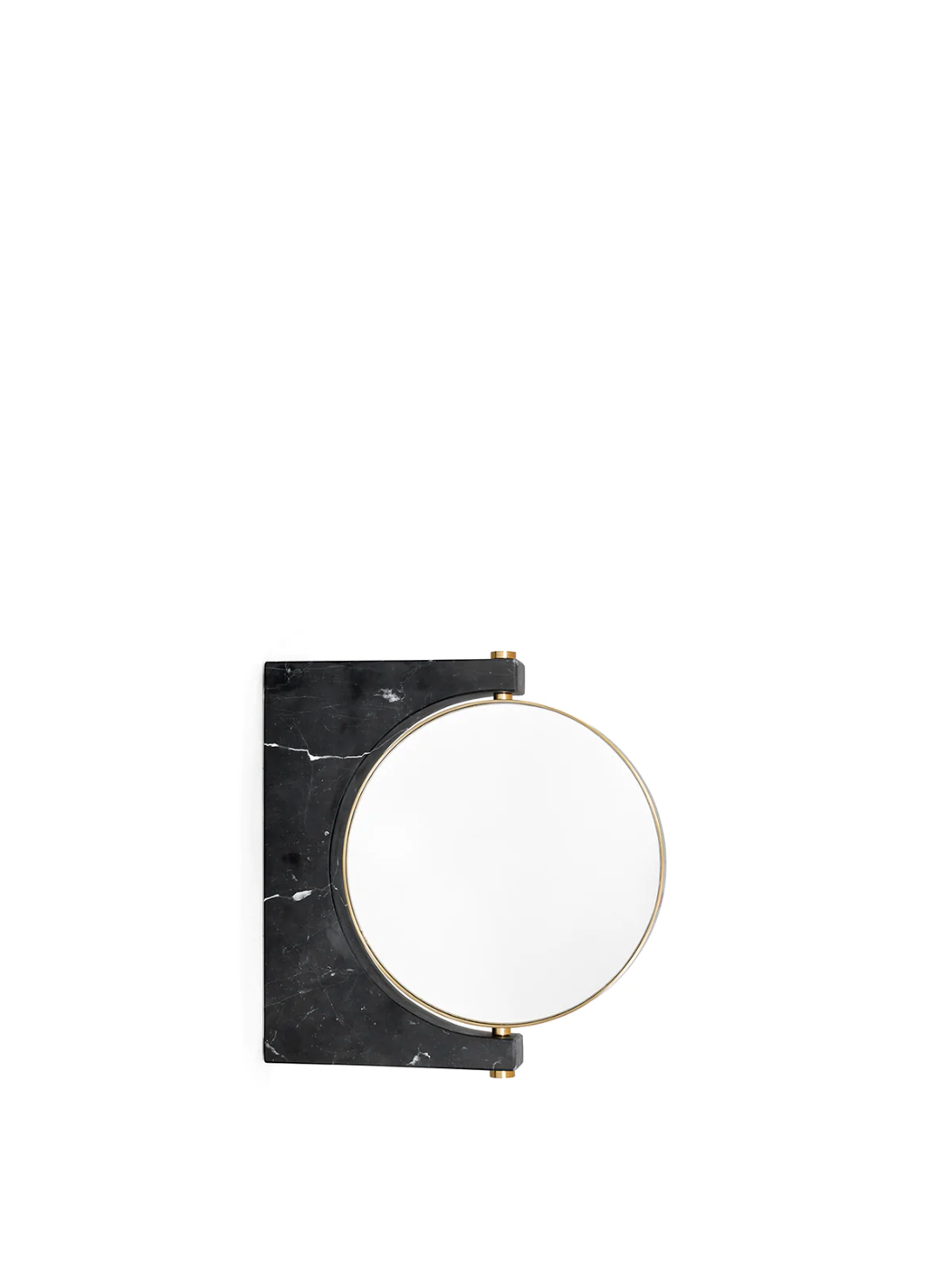 Pepe Nero Marquina Marble Mirror, Vegg