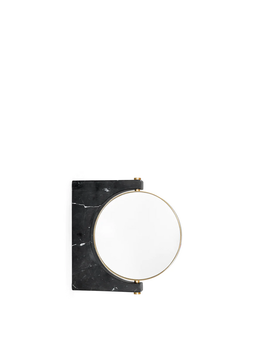 Pepe Nero Marquina Marble Mirror, Vegg