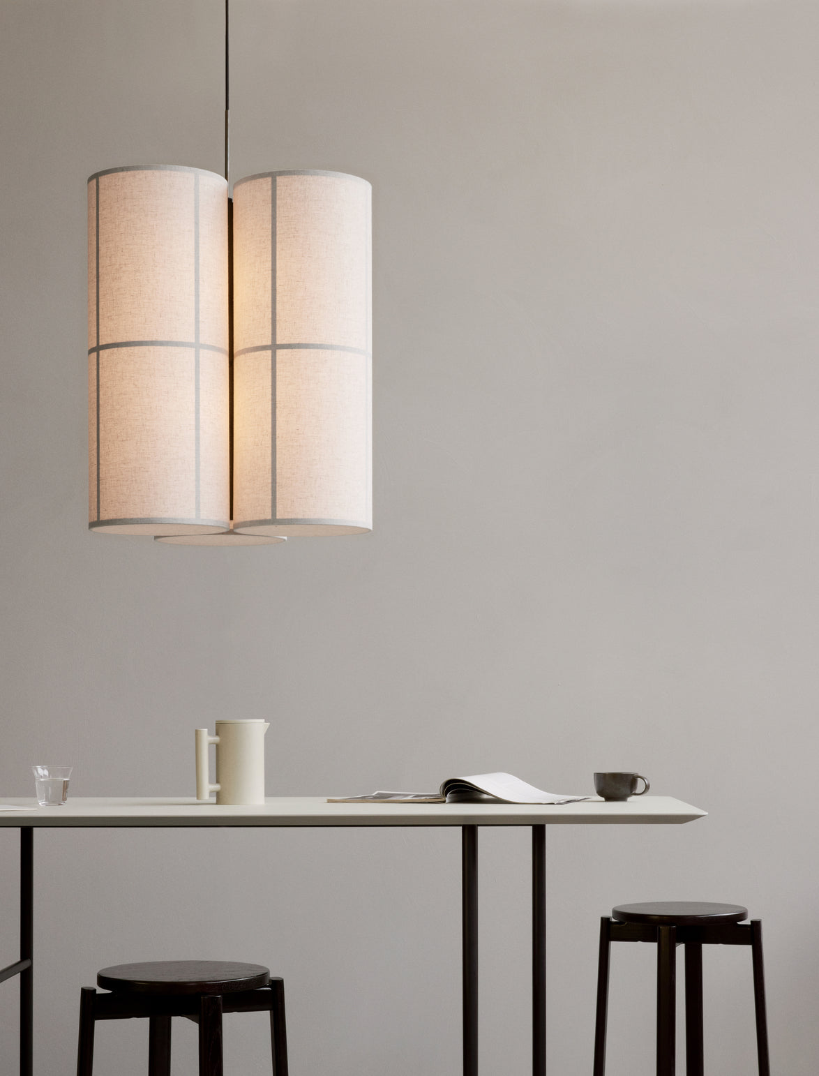 Hashira cluster pendant ø60cm raw
