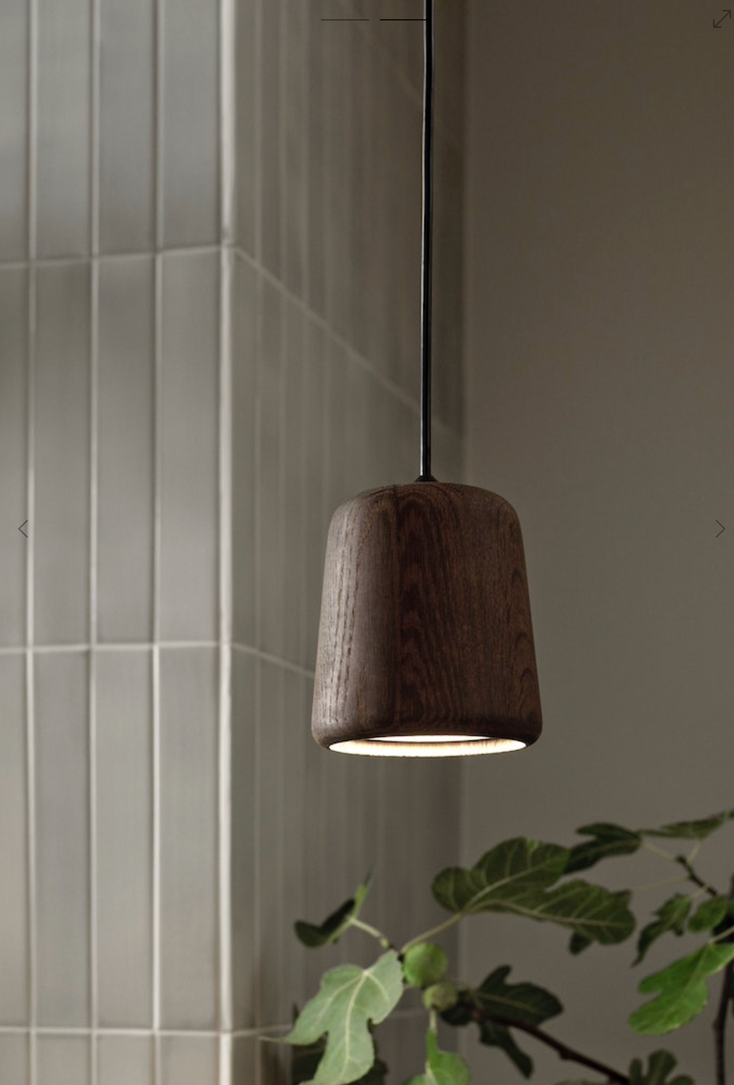 Material Pendel Smoked oak