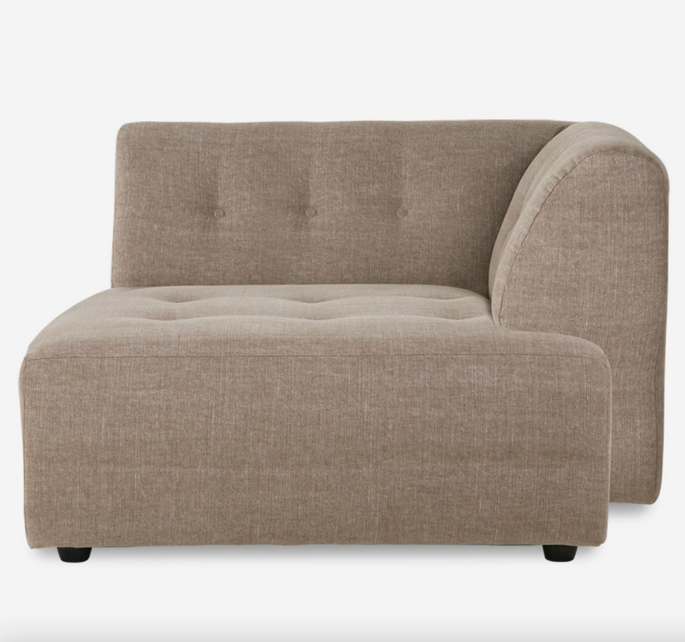 Vint modulsofa, right divan
