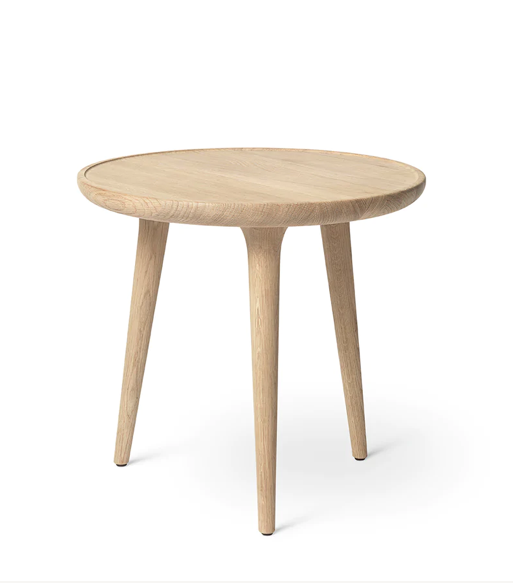 Accent sidebord S (45x42) - hvitolja eik