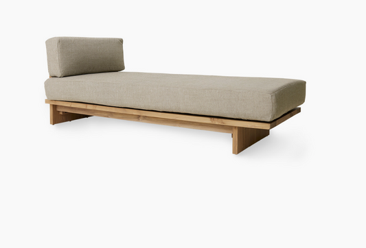 Outdoor Daybed Teak Natural