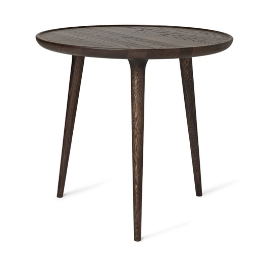 Accent sidebord L (60x55) - sirkagrå eik