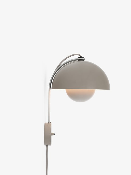 Flowerpot vp8 wall lamp grey beige