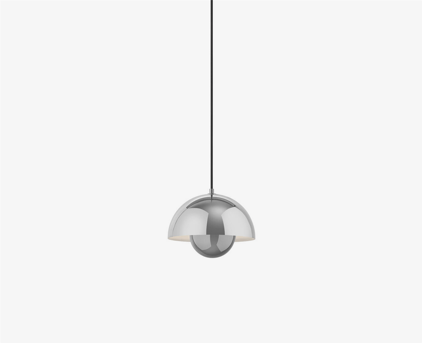 Flowerpot VP1 Chrome plated