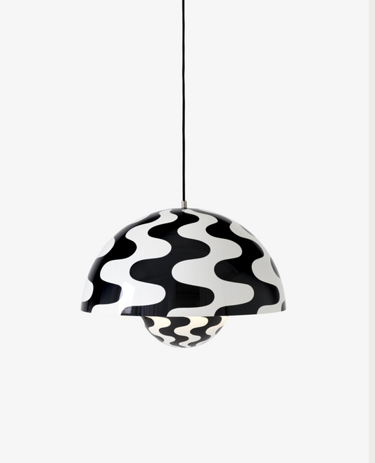 Flowerpot vp2 black & white