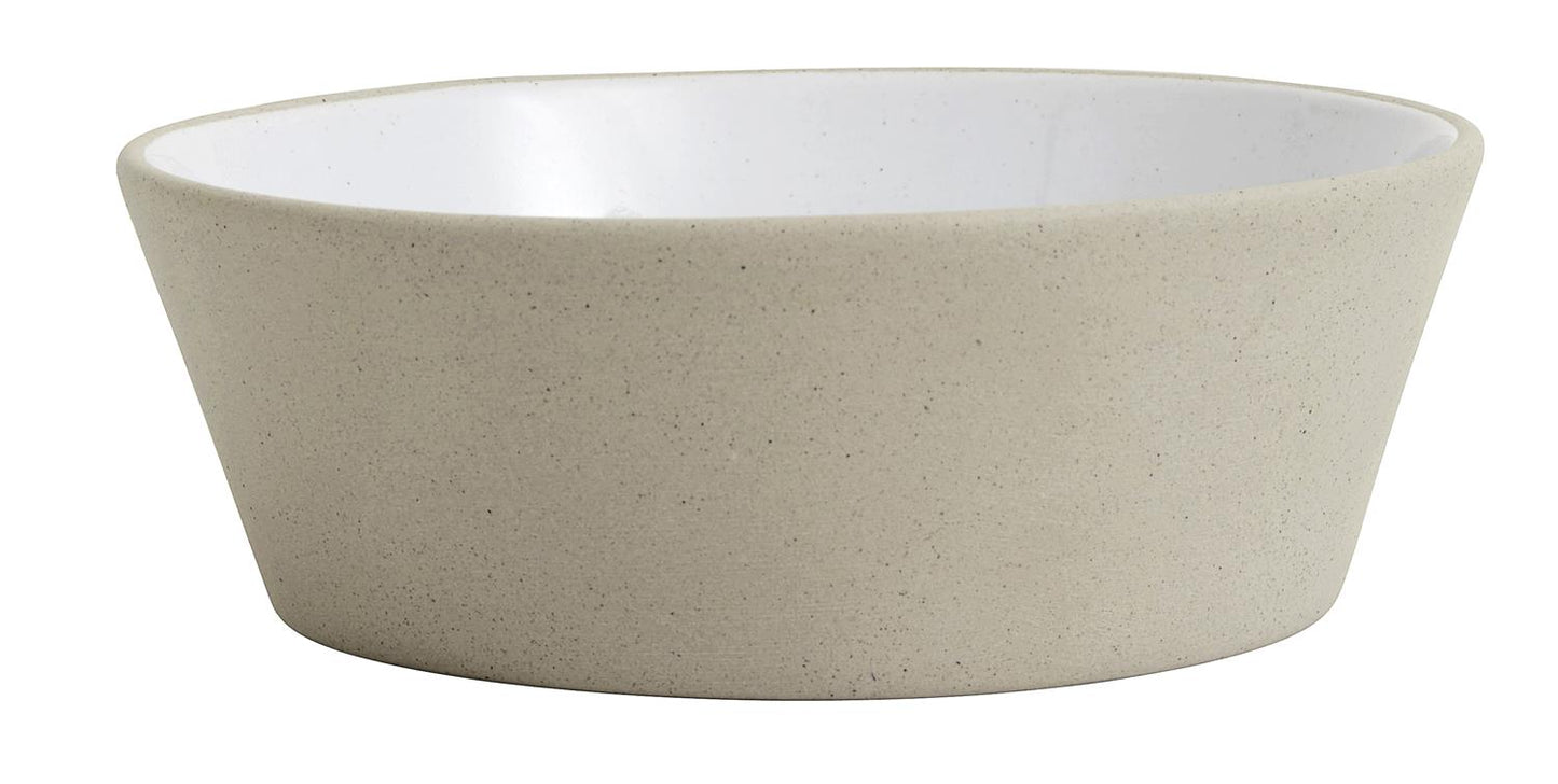 stoneware skål liten beige