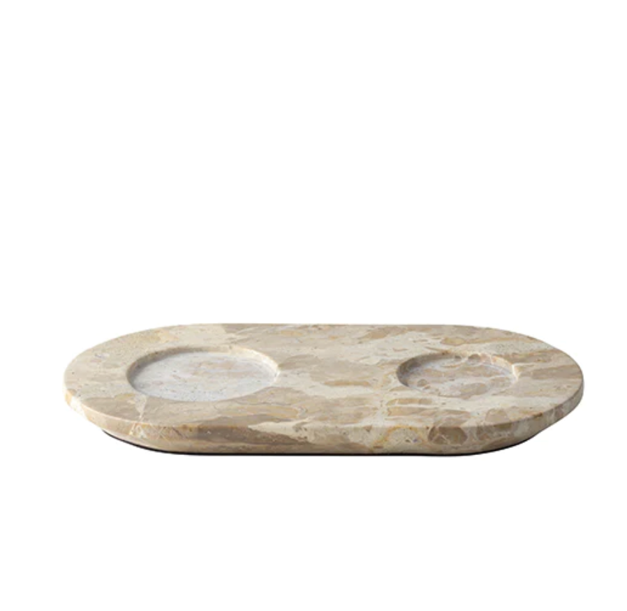 Marble Bottle tray