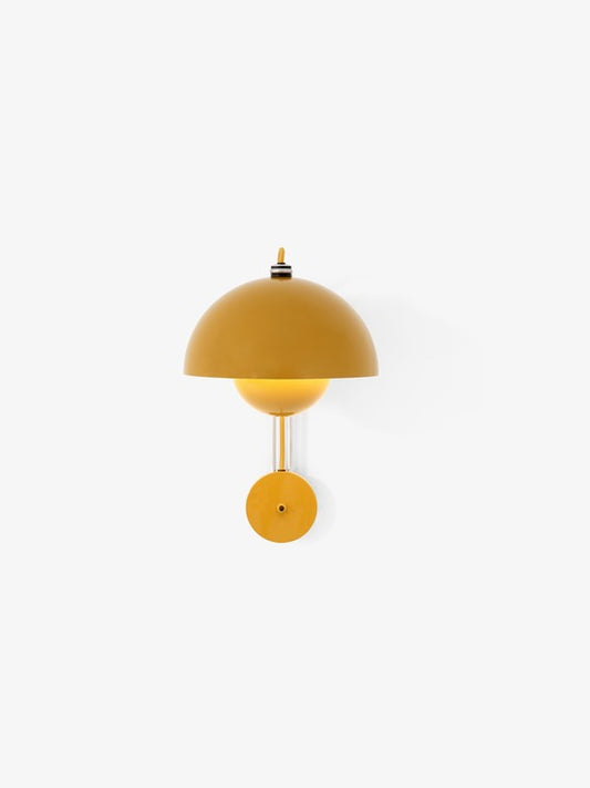Flowerpot vp8 wall lamp mustard