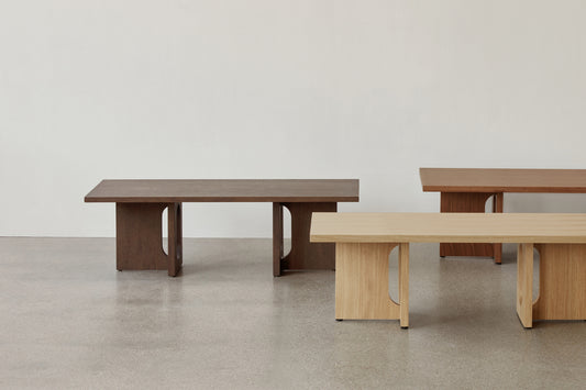 Androgyne Sofabord -wood/dark stained oak