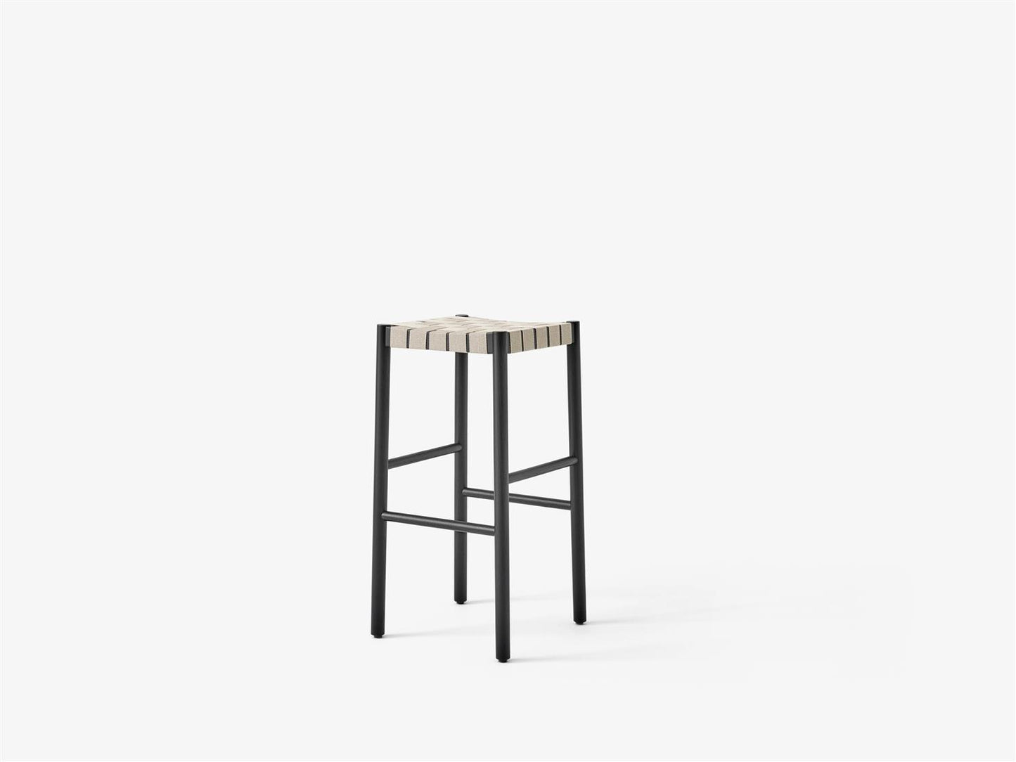 Betty TK8 by Thau & Kallio black natural webbing