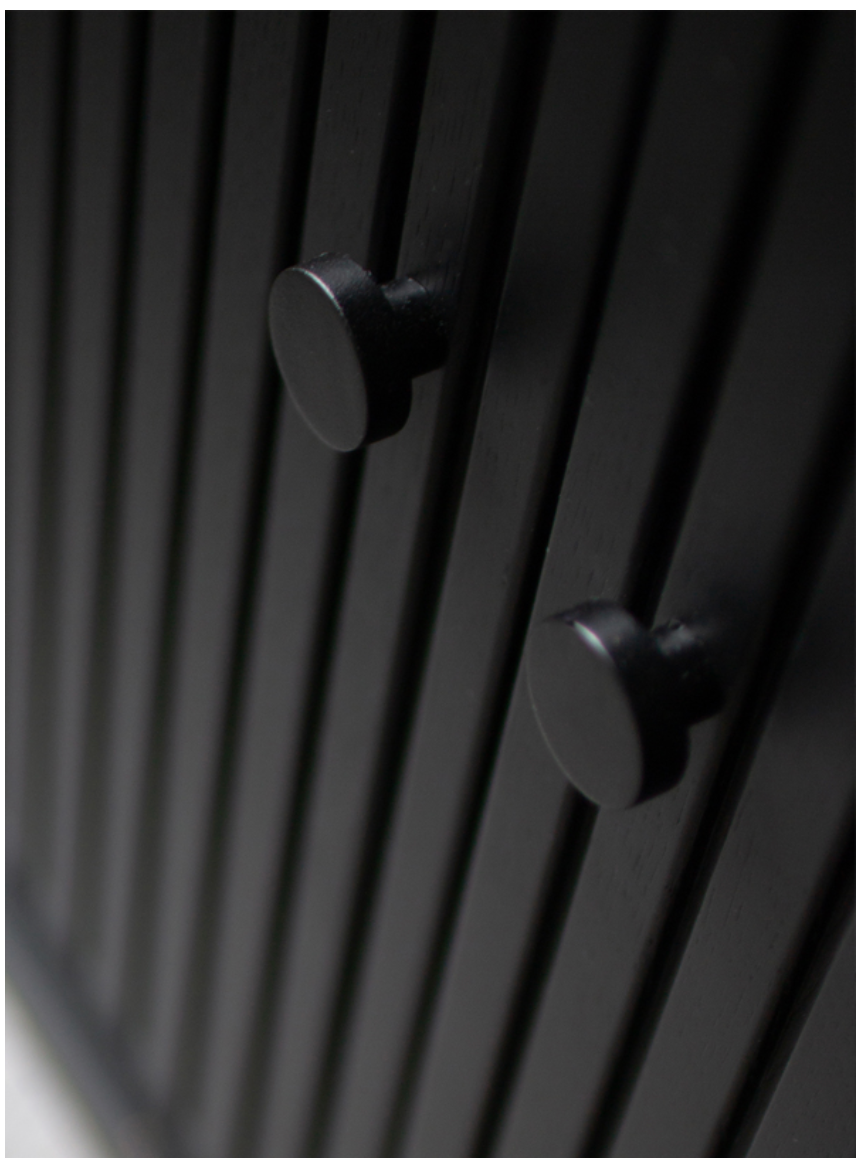 Dis cabinet wenge oak grooved doors