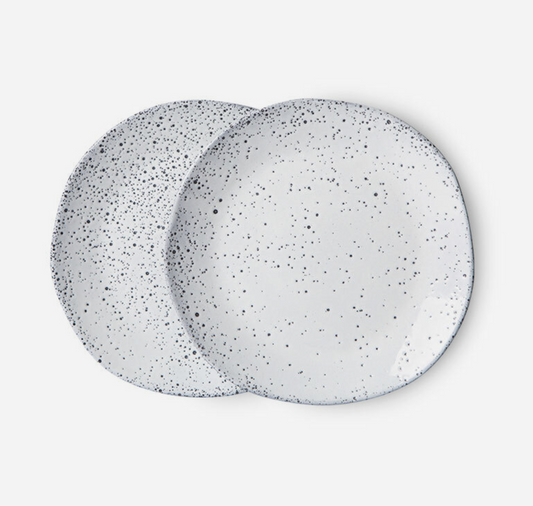 gradient ceramics dessert plate