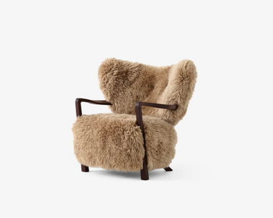 Wulff ATD2 oiled walnut w. sheepskin honey 50mm