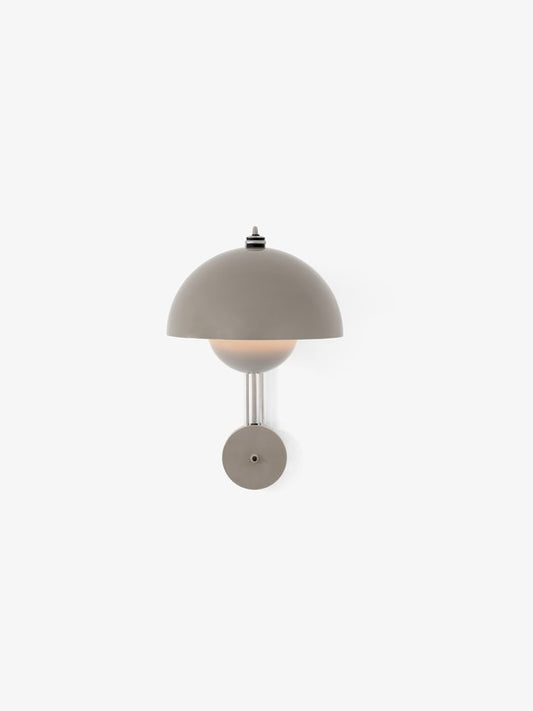 Flowerpot vp8 wall lamp grey beige