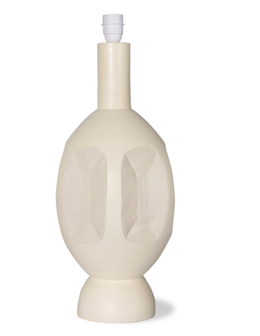 Boho Lamp Base Sand/cream