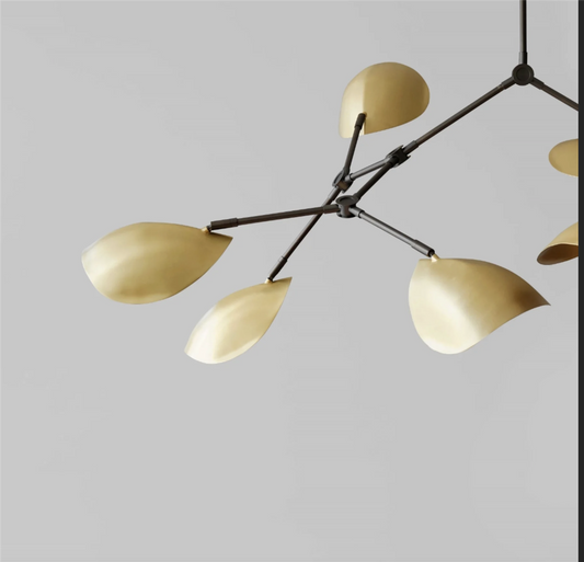Stingray Chandlier ,brass
