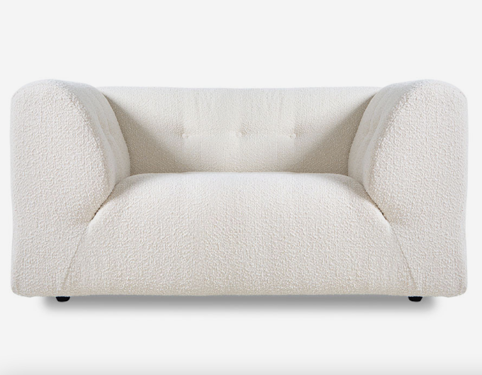 Vint modulsofa, element loveseat