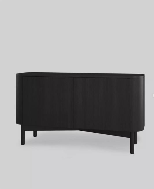 Loud sideboard  black painted oak