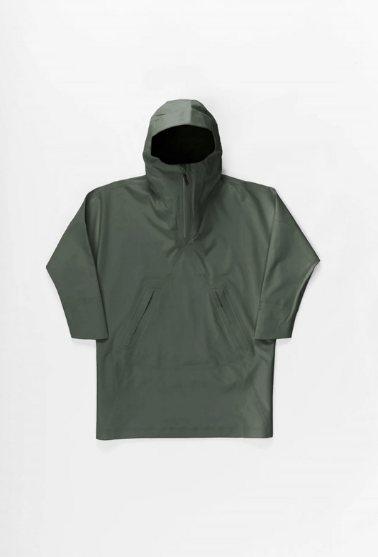 Aalesund poncho Dusty green